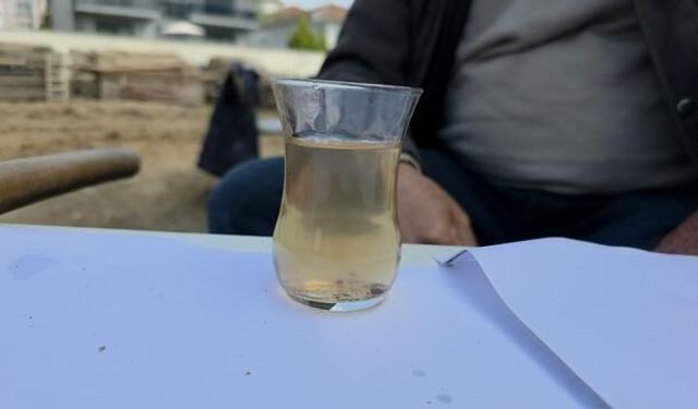 Düzce'de İnşaat İşçilerinden Fındık Kabuğu Çayı Geleneği