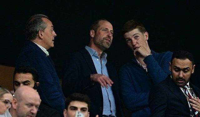 Galler Prensi William, Beşiktaş Park'ta UEFA Avrupa Ligi Finalini İzledi