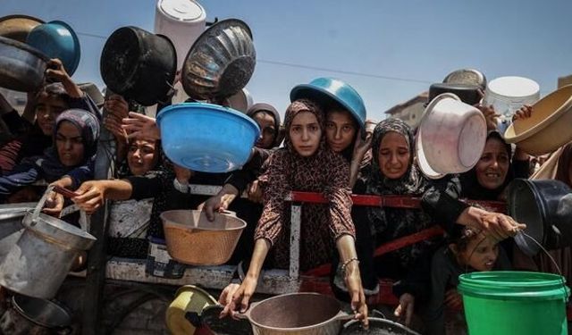 Gazze'de 1,6 Milyon Kişi Kıtlık Tehlikesiyle Karşı Karşıya
