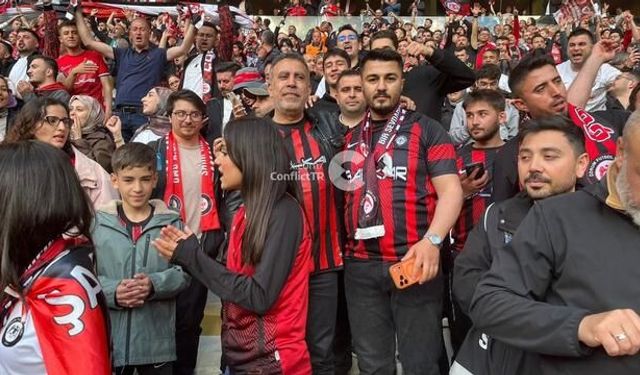 Haluk Levent, Çorum FK'nin Süper Lig Sevinci Maçında Görüntülendi