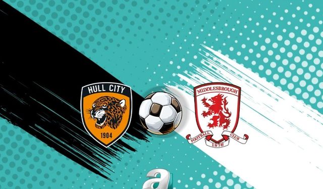 Hull City ile Middlesbrough, Premier Lig bileti için Wembley'de karşılaşıyor