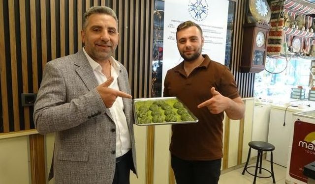 Kilis'in Özel Tatlısı 'Atom Gerebiç' Yoğun İlgi Görüyor