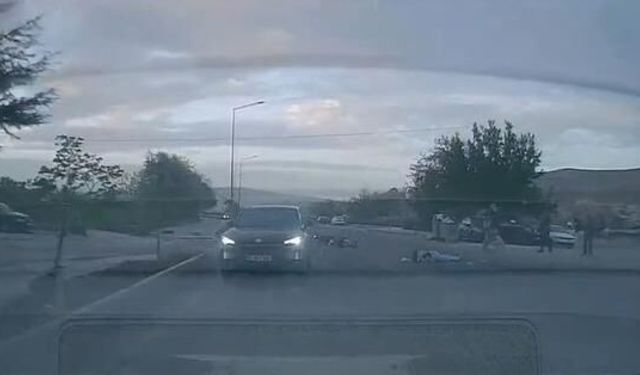 Nevşehir'de Motosiklet Kazasında İki Kişi Yaralandı