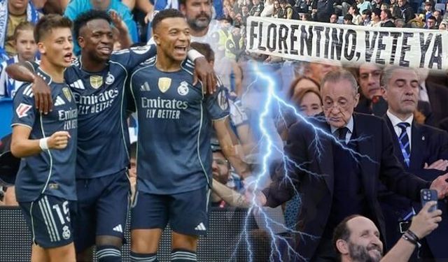 Real Madrid'de Santiago Bernabeu'da Gerilim Yükseldi