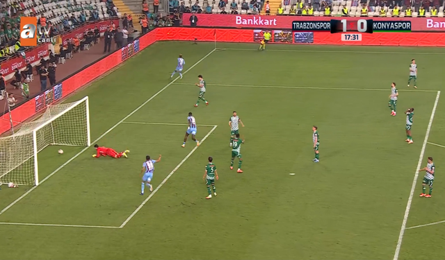 Trabzonspor, Tümosan Konyaspor'u 1-0 Yendi