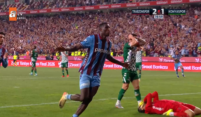 Trabzonspor, TÜMOSAN Konyaspor'u 2-1 Mağlup Etti