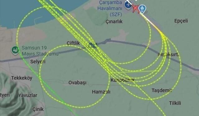 Anadolu Kartalları Samsun'da Uçuş Eğitimlerini Sürdürüyor
