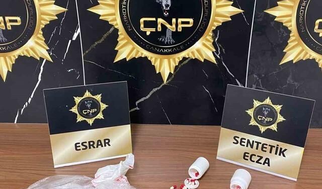 Çanakkale'de Huzur Uygulamasında Uyuşturucu Operasyonu: 4 Kişi Tutuklandı