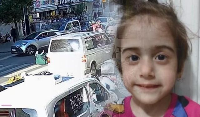 Kağıthane'de Otizmli 5 Yaşındaki Zümre'nin Trafik Kazasında Hayatını Kaybetmesi Kamerada