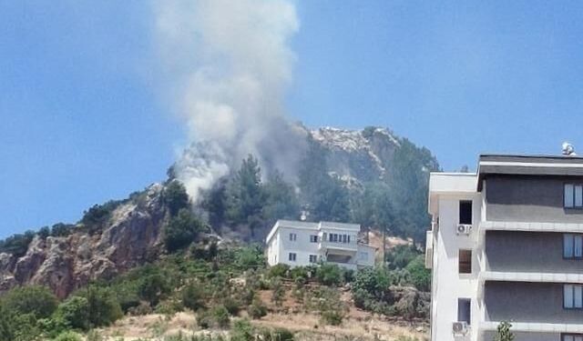 Kahramanmaraş'ta Ahır Dağı'nda Orman Yangını Kontrol Altına Alındı