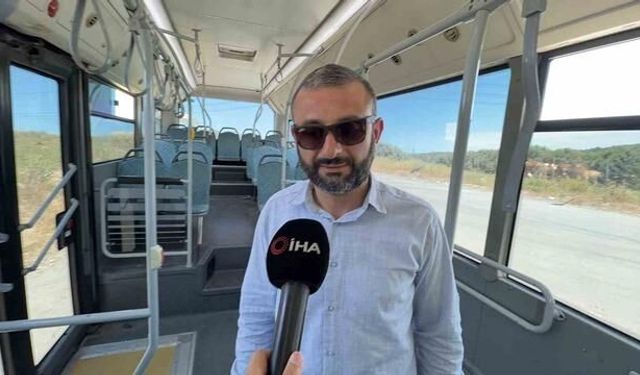 Minibüs Şoförü Yolcunun Baygınlık Geçirmesi Üzerine Hastaneye Koştu