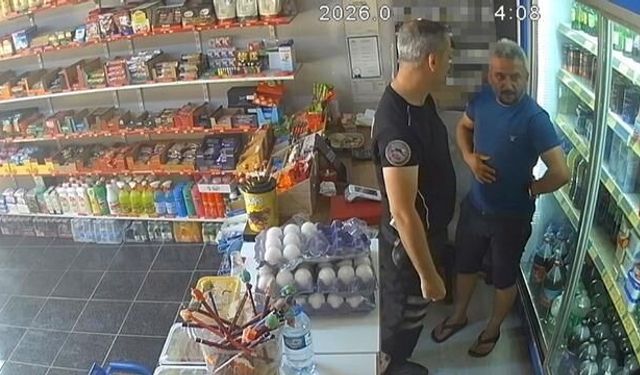 Osmaniye'de Nefes Borusuna Şeker Kaçan Bakkal Polis Memurunun Müdahalesiyle Kurtuldu