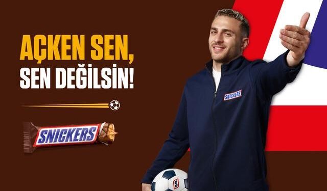 SNICKERS®, Barış Alper Yılmaz ile Güçlü Bir İş Birliğine İmza Attı