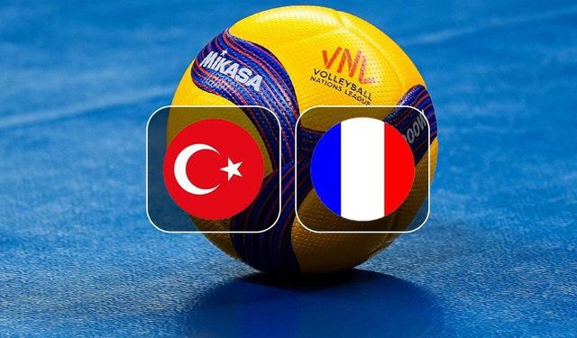 Türkiye-Fransa Voleybol Maçı TRT Spor'da Canlı Yayınlanacak