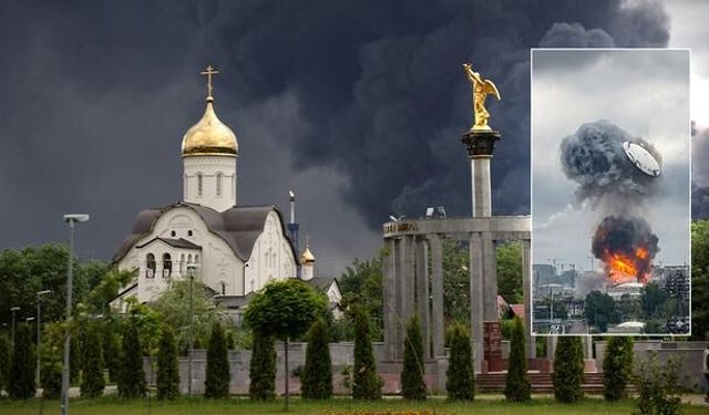 Ukrayna'nın Moskova'daki Petrol Rafinerisine İHA Saldırısı: Büyük Yangın Çıktı