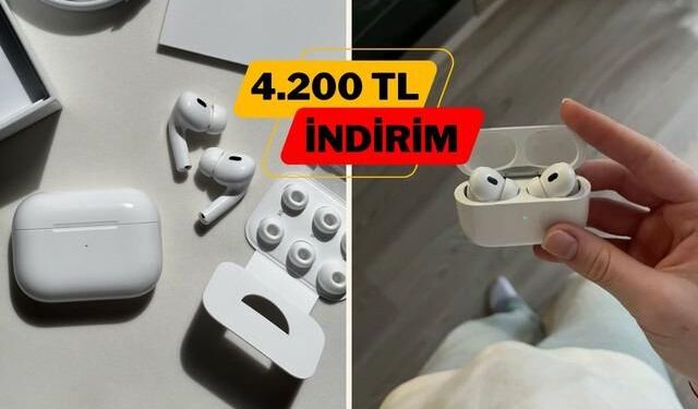 AirPods Pro'da 4.200 TL İndirim Fırsatı Başladı