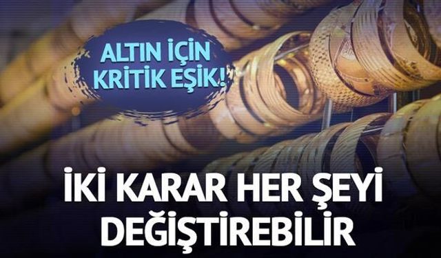 Altın Piyasasında Kritik Dönemeç: Fed ve TCMB Kararları Fiyatları Şekillendirecek