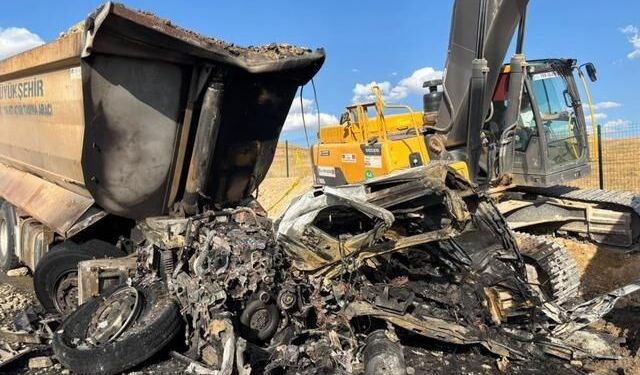 Ankara'da ABB kamyonunun fren arızası sonucu kaza: 2 işçi hayatını kaybetti