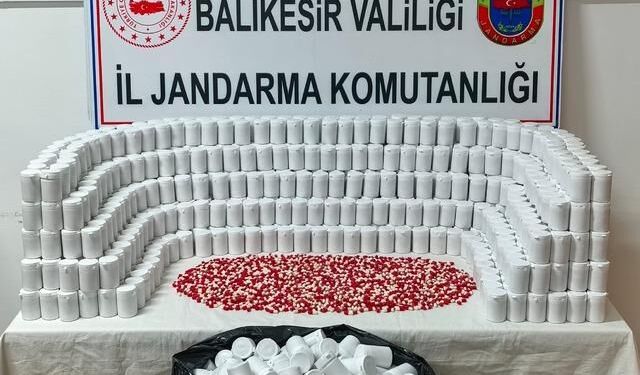 Balıkesir'de 78 Bin 824 Sentetik Ecza Hap Ele Geçirildi, 1 Kişi Tutuklandı