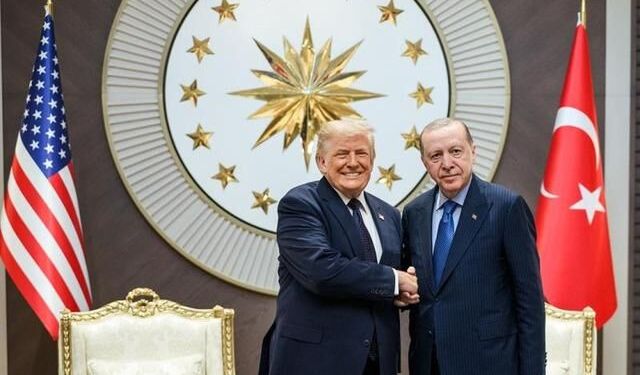 Beyaz Saray'dan Erdoğan ve Trump'ın Ankara Zirvesi Fotoğrafı
