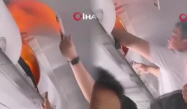 Çin'de Uçakta Taşınabilir Batarya Yangını Paniği