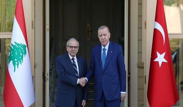 Cumhurbaşkanı Erdoğan, Lübnan Başbakanı Selam ile Görüştü