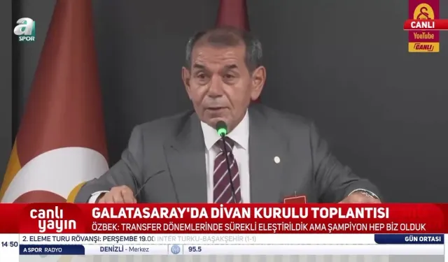 Dursun Özbek'ten Transfer Açıklaması: İlk Kez Duymadığımız İddialar