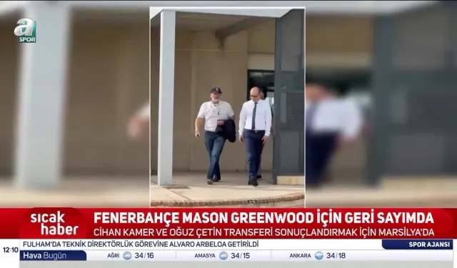 Fenerbahçe Yönetimi Mason Greenwood Transferi İçin Marsilya'da