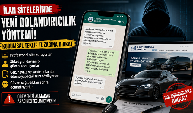 İlan Sitelerinde Yeni Dolandırıcılık Yöntemi: “Kurumsal Teklif” Tuzağına Dikkat!