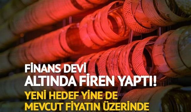 HSBC Altın Fiyatı Tahminlerini Güncelledi: Yıl Sonu Hedefi 4.750 Dolar