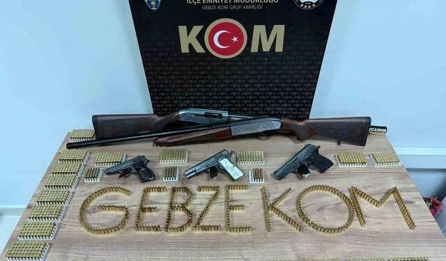 Kocaeli Darıca'da Silah Kaçakçılığı Operasyonunda Bin 513 Fişek Ele Geçirildi