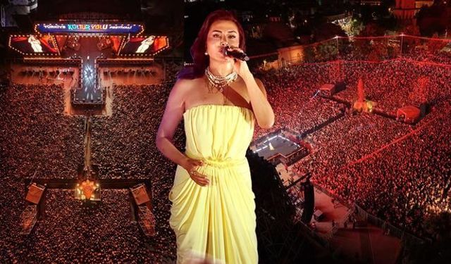 Konya Kültür Yolu Festivali'nde Ebru Yaşar Konseri Rekor Katılımla Gerçekleşti