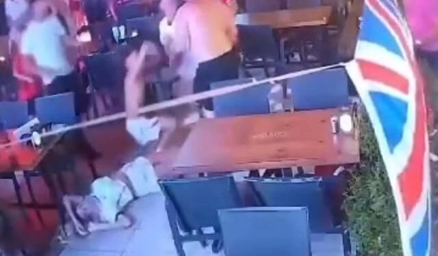 Marmaris'te İngiliz Turist Restoranda Aile İçi Şiddet Olayına Karıştı