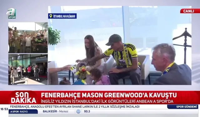 Mason Greenwood Fenerbahçe Taraftarlarıyla Buluştu