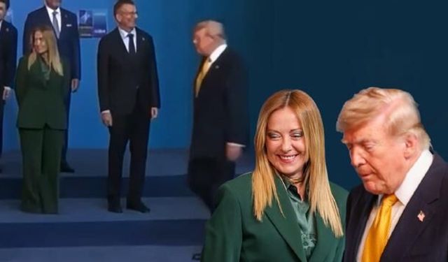 Meloni, NATO Zirvesi'nde Trump'tan uzak durdu