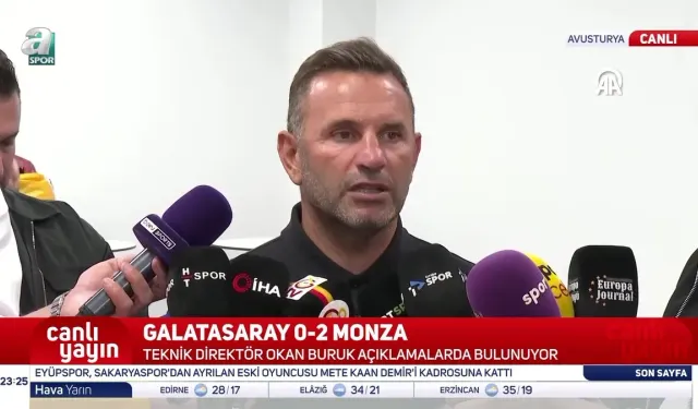 Okan Buruk'tan Takım Kadrosu Hakkında Kritik Açıklama