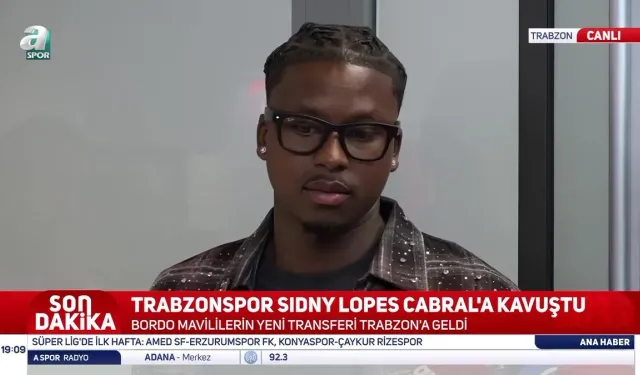 Sidny Lopes Cabral Trabzonspor'a Katıldı: Yeni Sol Bek Takıma Güç Katacak