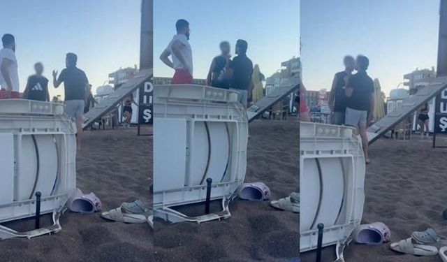 Silifke Plajında Kürekli Saldırı: Tatilciler Kum Fırlatılmasıyla Şaşkına Döndü