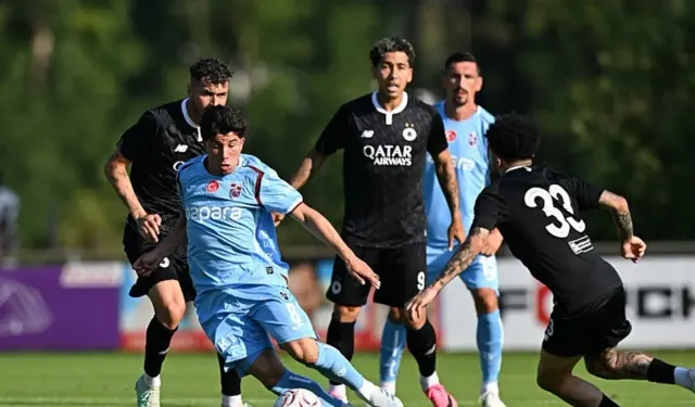 Trabzonspor, Al Sadd ile oynadığı hazırlık maçında 1-0 mağlup oldu