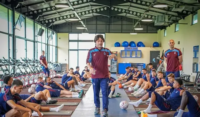 Trabzonspor, Yeni Sezon Hazırlıklarını Çift Antrenmanla Sürdürdü