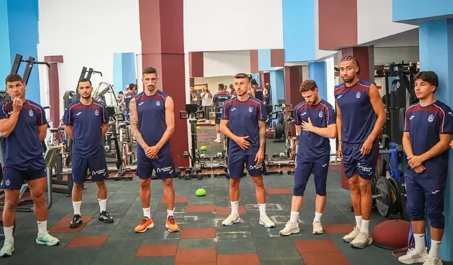 Trabzonspor'da Kuvvet Antrenmanı Sürüyor