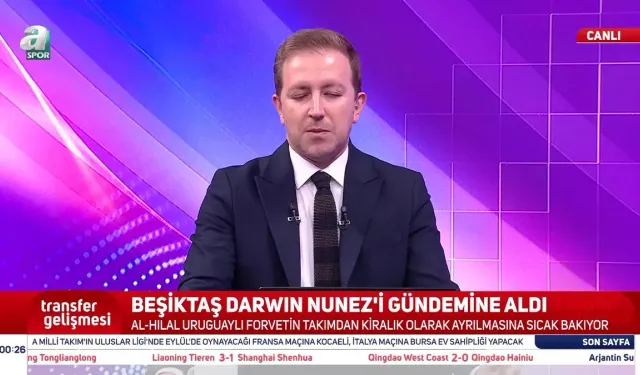 Beşiktaş'ta Darwin Nunez Transferi İçin Kulüp Kiralama İddiası