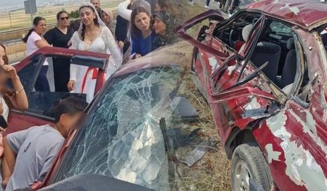 Düğün Konvoyunda Trafik Kazası: 2 Ölü, 4 Yaralı