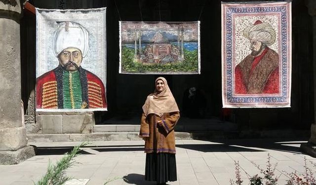Erzurumlu Şeyma Sezer, Kilim Sanatında Türkiye'nin Öncü İsimlerinden Biri Oldu