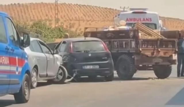 Gaziantep'te Zincirleme Trafik Kazası: 2 Kişi Yaralandı