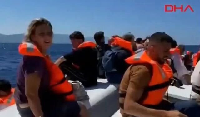 Girne açıklarında alabora olan yolcu gemisinde yaşanan panik anları ortaya çıktı