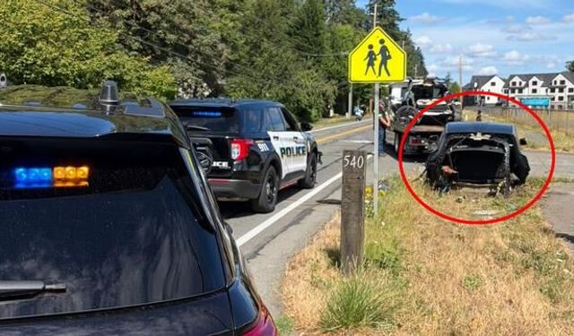 Issaquah'da Otonom Sürüş Modundaki Otomobil Karşı Şeride Geçerek Kaza Yaptı