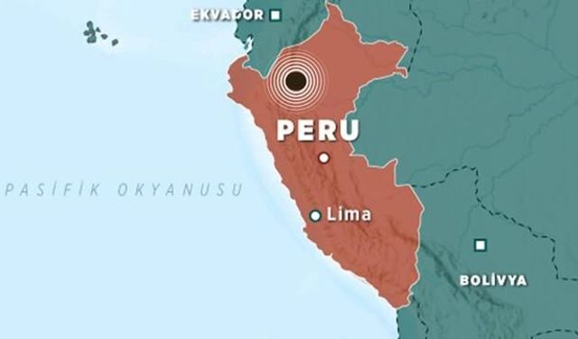 Peru'da 6,7 Büyüklüğünde Deprem: Upahuacho Yakınlarında Şiddetli Sarsıntı