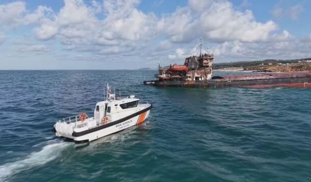 Rusya Bayraklı Kargo Gemisi Şile Açıklarında Karaya Oturdu