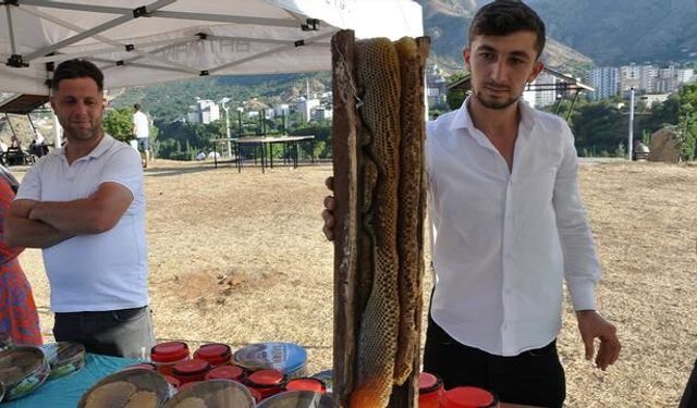 Sason'da Ağaç Kovuğunda Üretilen Doğal Bal Yurt Dışından Talep Görüyor